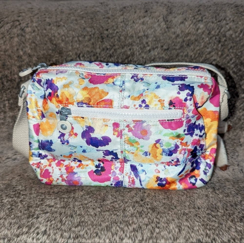 Kipling Wes Crossbody Bag Floral HB6557 - Picture 3 of 10